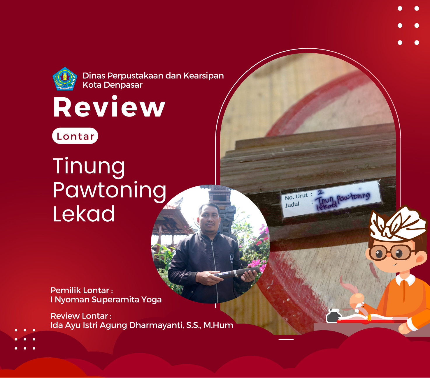 Lontar Tinung Pawtoning Lekad